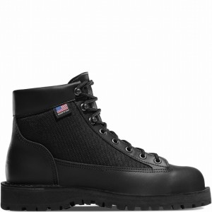 Black Danner Light Women's Boots | 38548