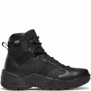 Black Danner Scorch Side-Zip Men's Tactical Boots | 92476