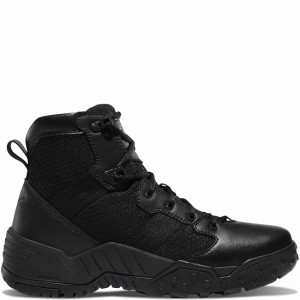 Black Danner Scorch Side-Zip Men's Tactical Boots | 68608