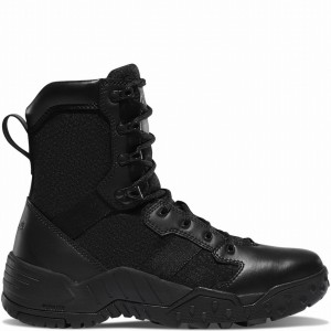 Black Danner Scorch Side-Zip Men's Tactical Boots | 57632