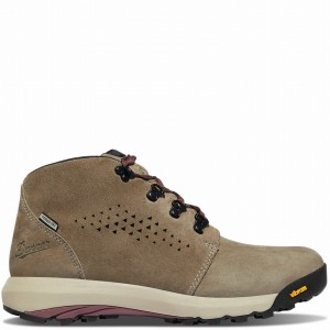 Brown Danner Inquire Chukka Women's Boots | 97463