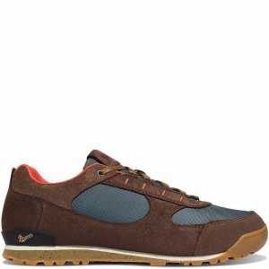 Brown Danner Jag Low Men's Hiking Shoes | 10358