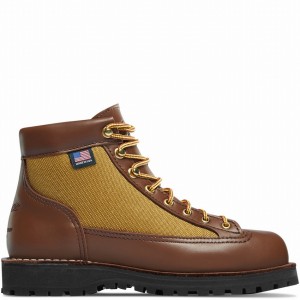 Brown Danner Light Women's Boots | 29390