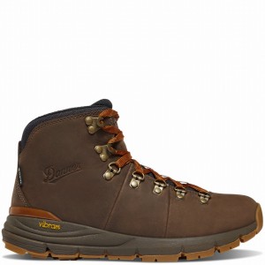 Brown Danner Mountain 600 Leaf GTX Men's Hiking Boots | 69983