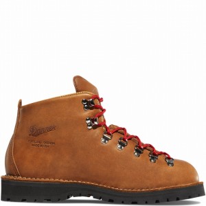 Brown Danner Mountain Light Men's Hiking Boots | 74346