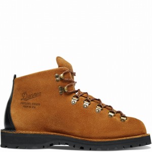 Brown Danner Mountain Light Men's Hiking Boots | 64243