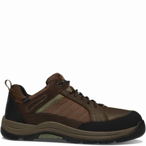 Brown Danner Riverside Men's Work Shoes | 29784