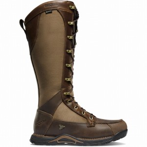 Brown Danner Sharptail Snake Men's Hunting Boots | 80415