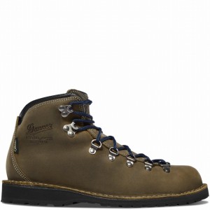 Grey Danner Mountain Pass Men's Hiking Boots | 16190