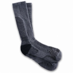 Grey Danner Run Time Lightweight Work Men's Socks | 50550