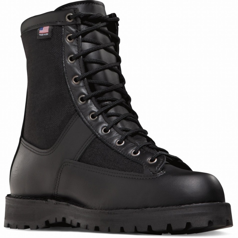 Black Danner Acadia Men's Tactical Boots | 87805