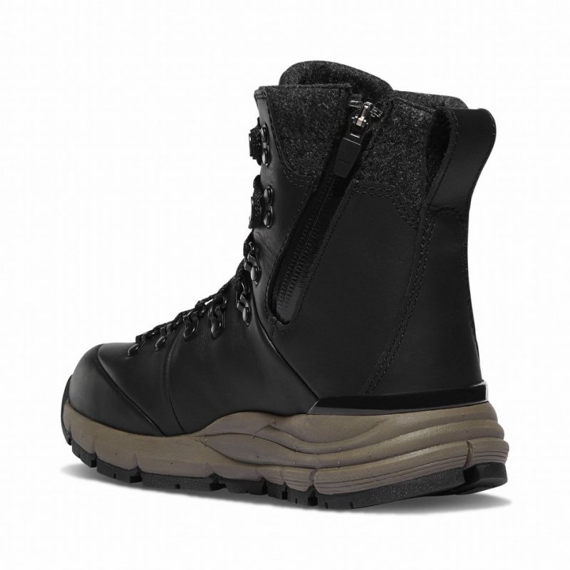 Black Danner Arctic 600 Side-Zip Women's Hiking Boots | 55502