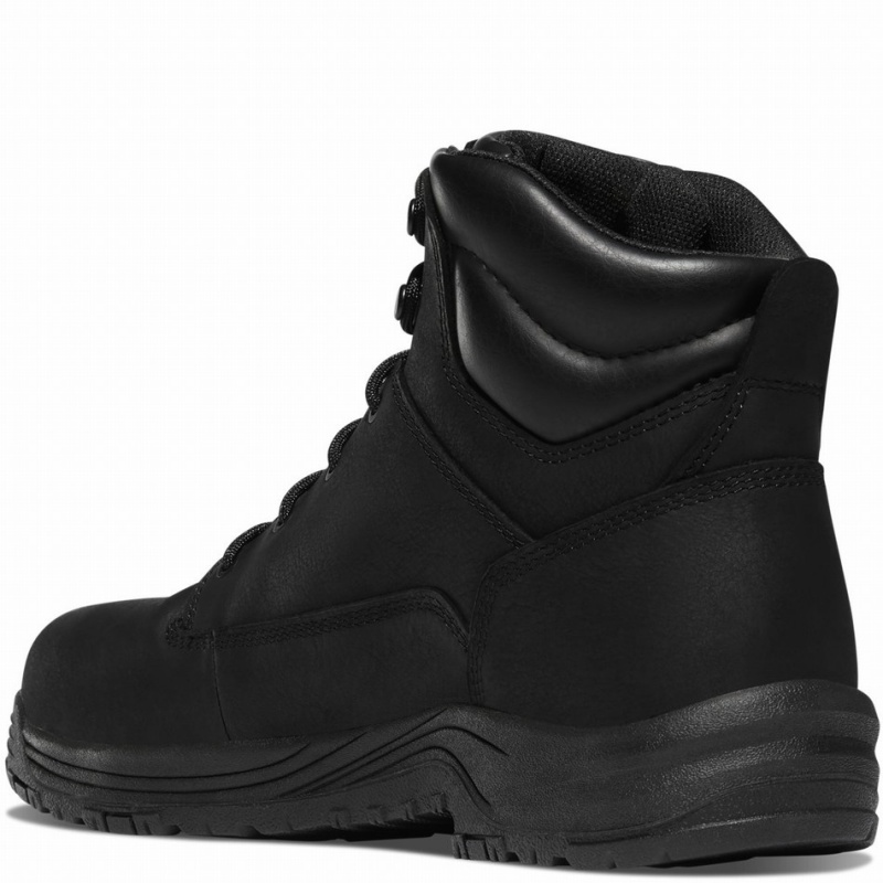 Black Danner Caliper Men's Safety Boots | 57502