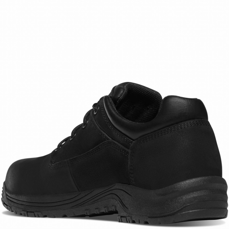 Black Danner Caliper Men's Work Shoes | 64230