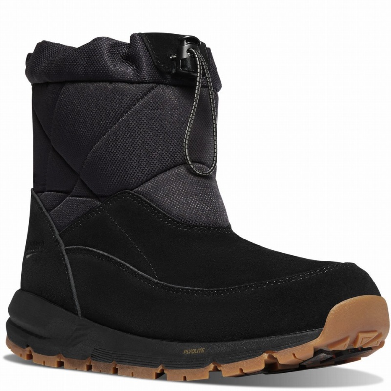 Black Danner Cloud Cap Men's Winter Boots | 81789