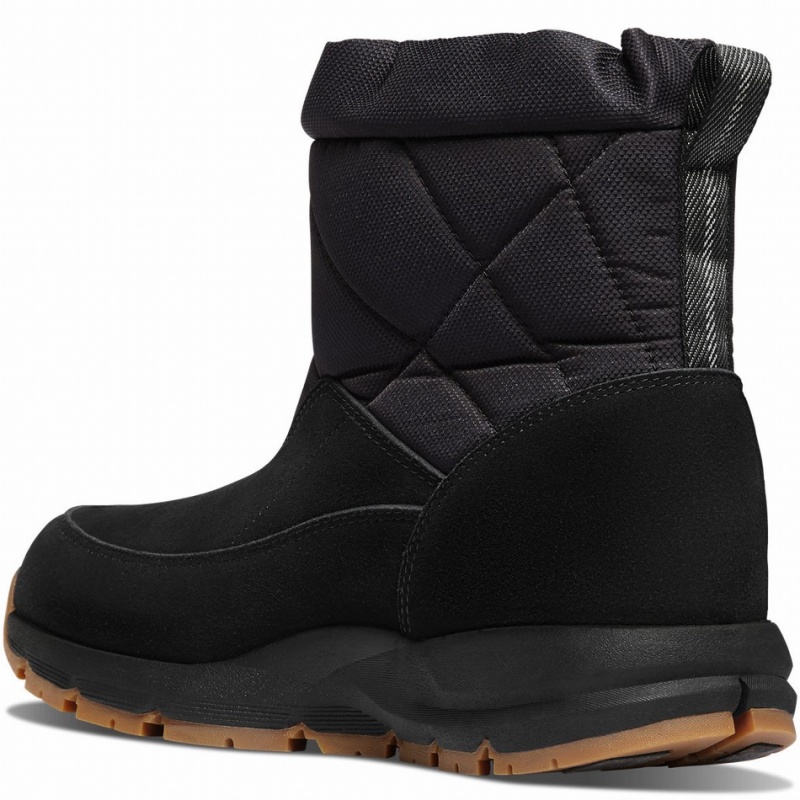 Black Danner Cloud Cap Men's Winter Boots | 81789