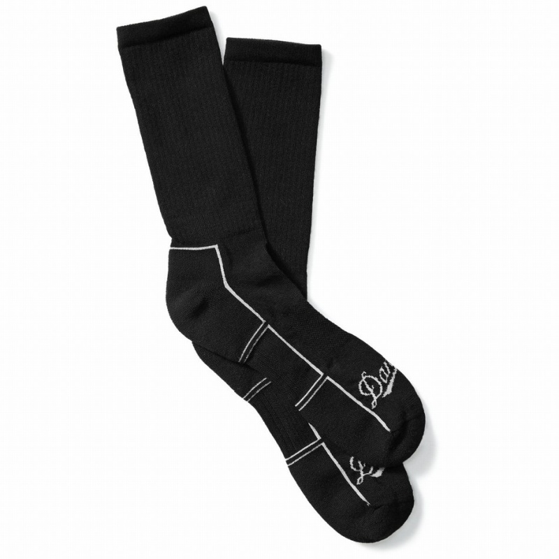 Black Danner Drirelease Lightweight Uniform Men\'s Socks | 34549