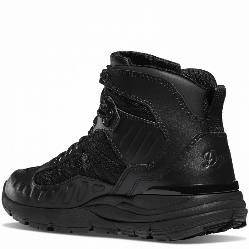 Black Danner FullBore Men's Tactical Boots | 53942