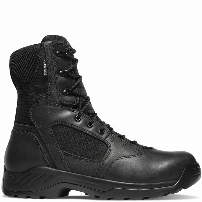 Black Danner Kinetic Men\'s Tactical Boots | 62555