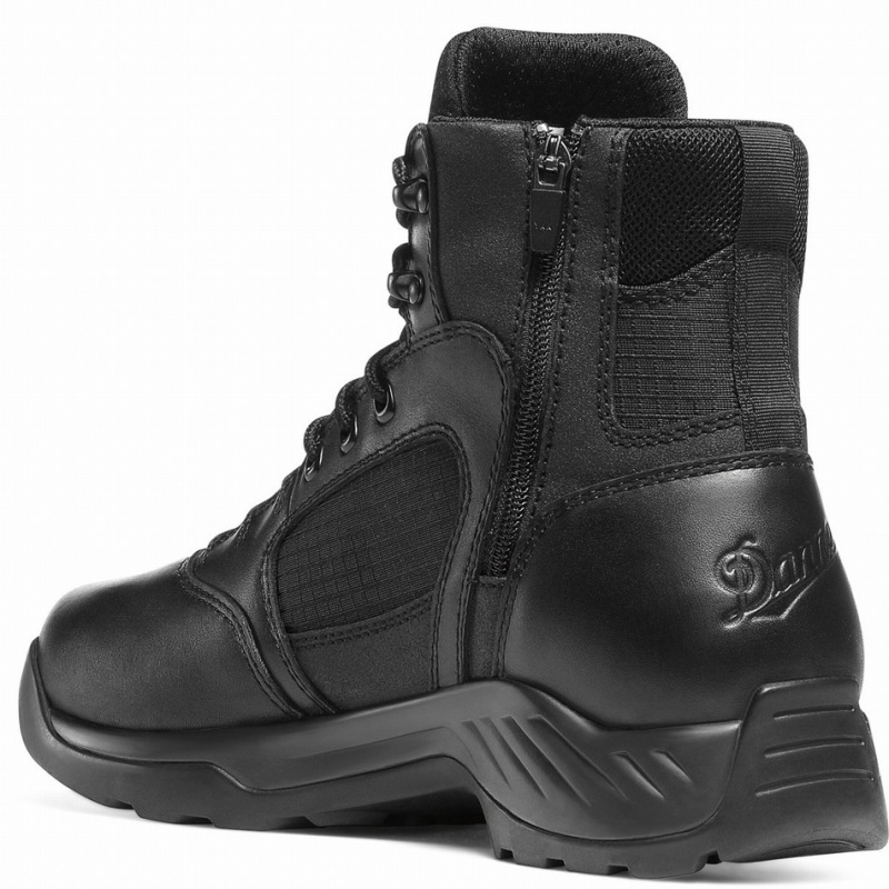 Black Danner Kinetic Men's Tactical Boots | 54354