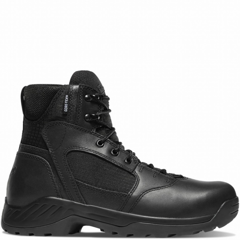 Black Danner Kinetic Men\'s Tactical Boots | 54354