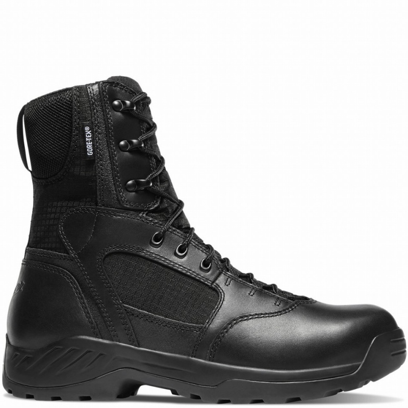 Black Danner Kinetic Men\'s Tactical Boots | 31802