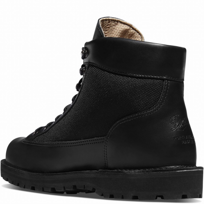 Black Danner Light Men's Boots | 48124