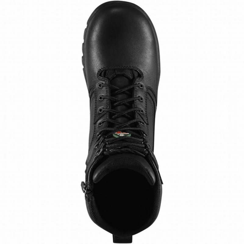 Black Danner Lookout EMS/CSA Men's Tactical Boots | 61279