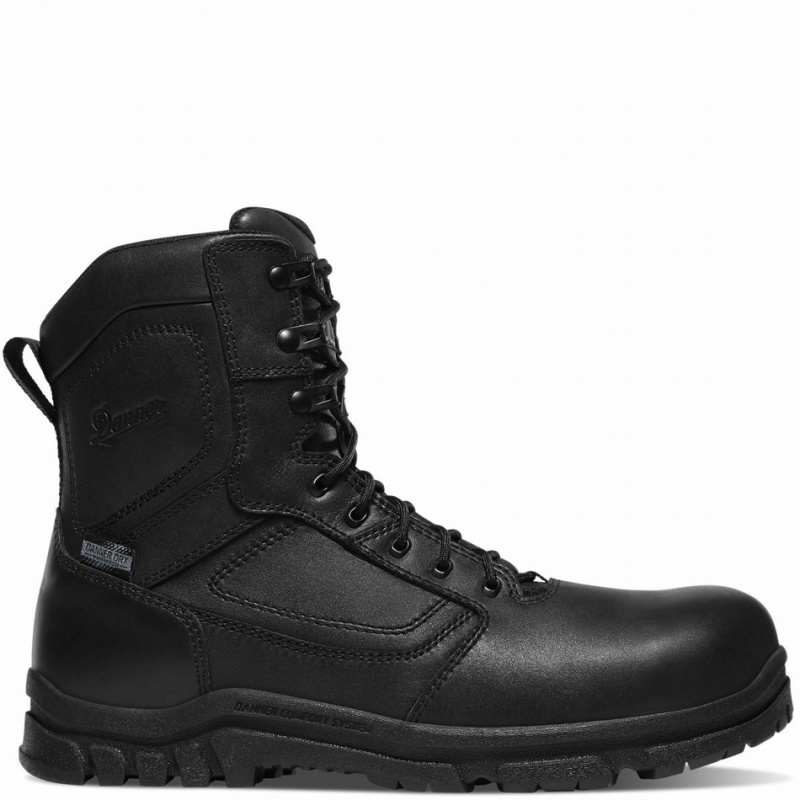 Black Danner Lookout EMS/CSA Men\'s Tactical Boots | 61279