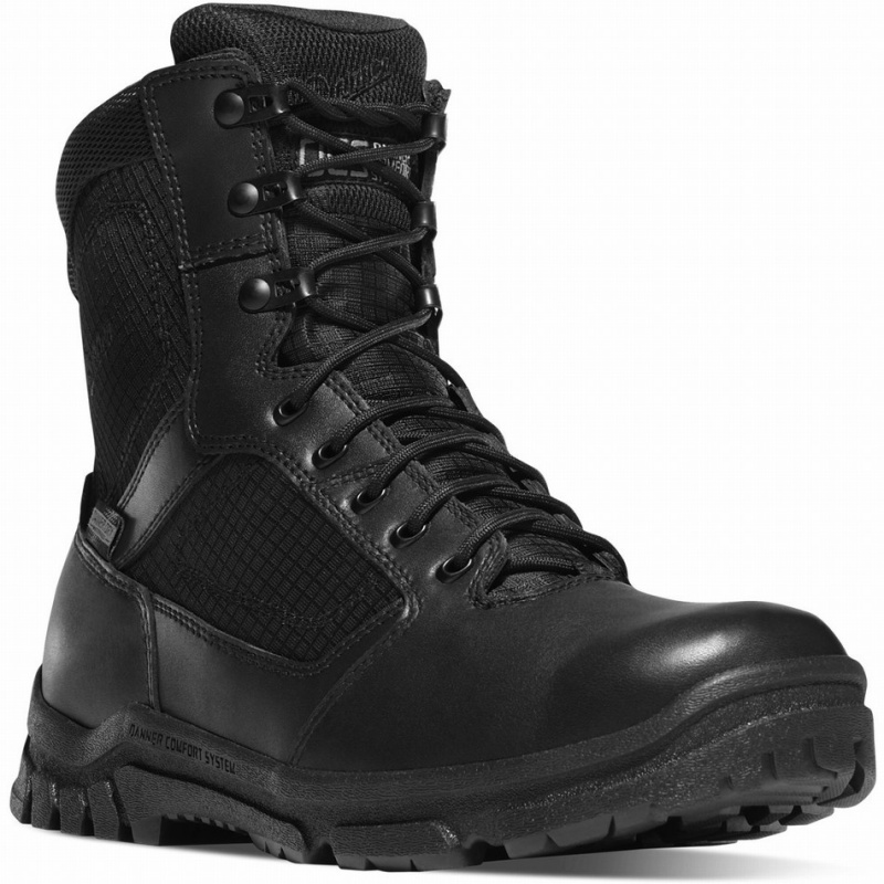 Black Danner Lookout Men's Tactical Boots | 91751