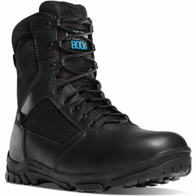 Black Danner Lookout Men's Tactical Boots | 93163