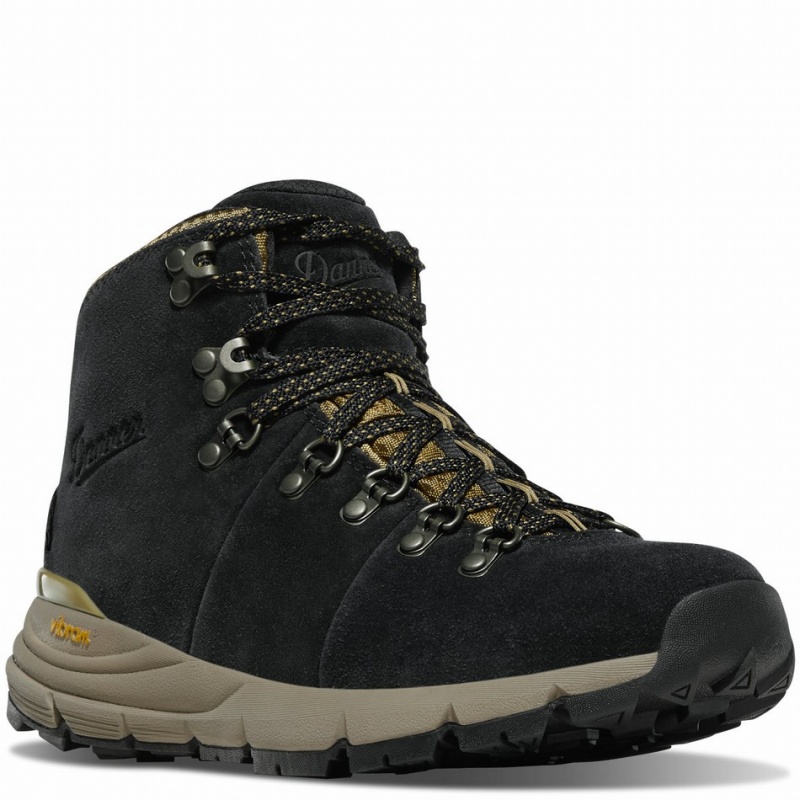 Black Danner Mountain 600 Women's Hiking Boots | 43913