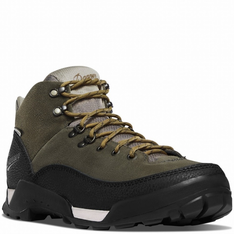 Black Danner Panorama Men's Hiking Boots | 26961