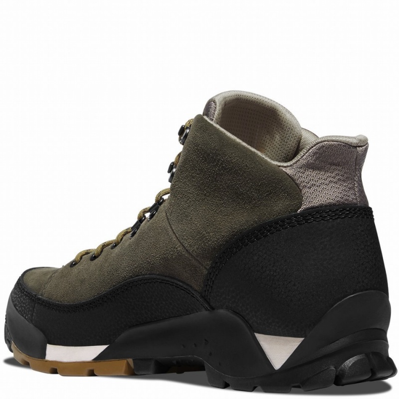 Black Danner Panorama Men's Hiking Boots | 26961