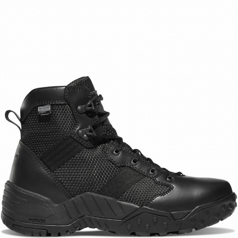 Black Danner Scorch Side-Zip Men\'s Tactical Boots | 92476