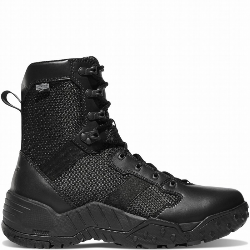 Black Danner Scorch Side-Zip Men\'s Tactical Boots | 22132