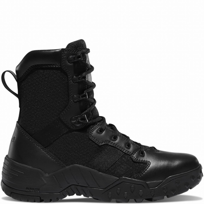 Black Danner Scorch Side-Zip Men\'s Tactical Boots | 57632