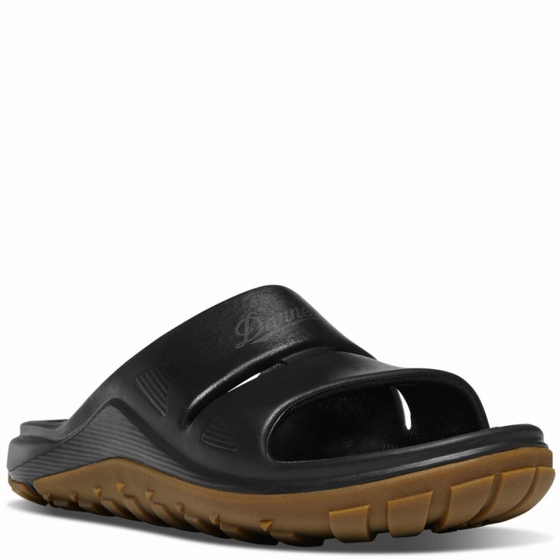 Black Danner Shelter Cove Men's Sandals | 69879