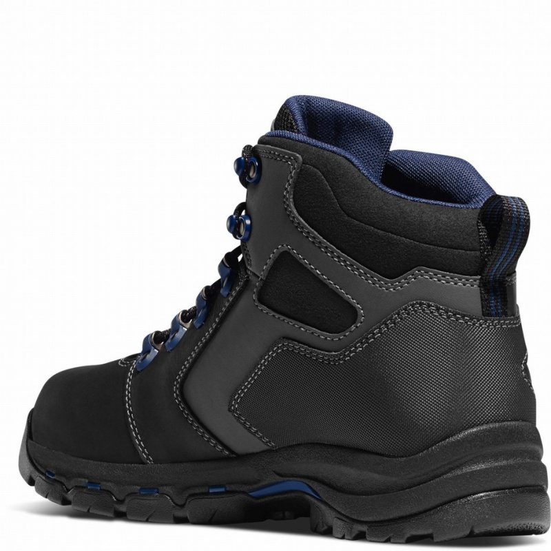 Black Danner Vicious Men's Work Boots | 59982