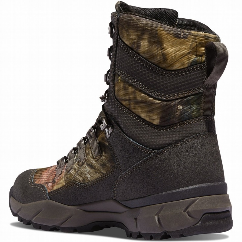 Black Danner Vital Men's Hunting Boots | 28456