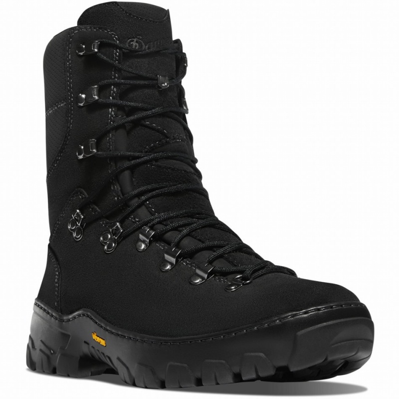 Black Danner Wildland Tactical Firefighter Men's Tactical Boots | 42121