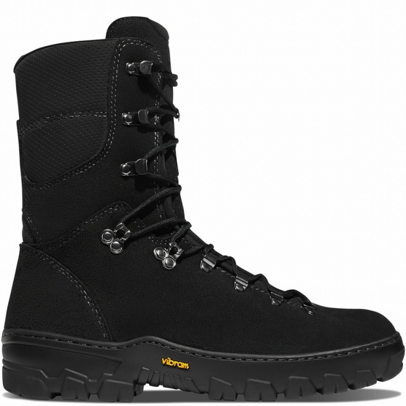 Black Danner Wildland Tactical Firefighter Men\'s Tactical Boots | 42121