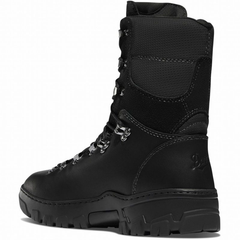 Black Danner Wildland Tactical Firefighter Men's Work Boots | 44506