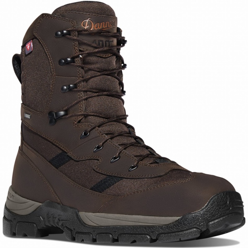 Brown Danner Alsea Men's Hunting Boots | 26090