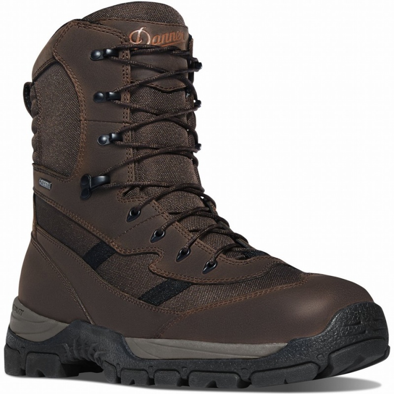 Brown Danner Alsea Men's Hunting Boots | 91587