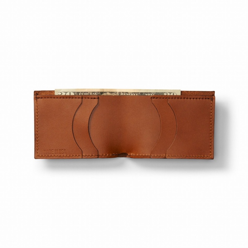 Brown Danner Bi-Fold Men's Wallets | 70517