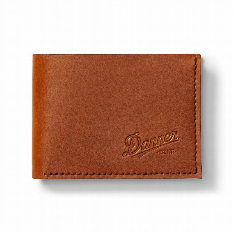 Brown Danner Bi-Fold Men\'s Wallets | 70517