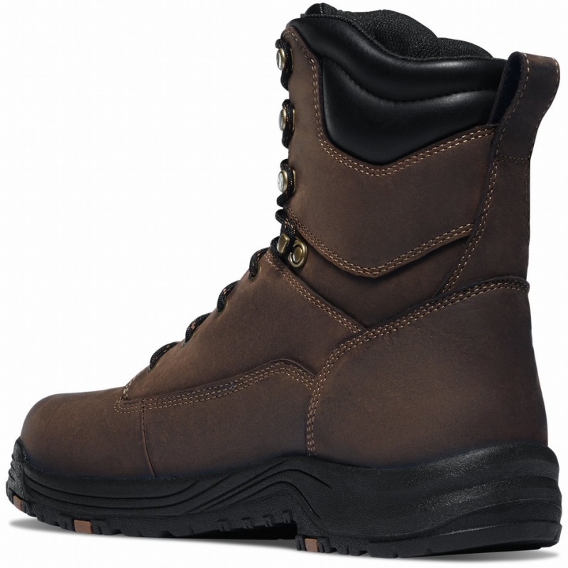 Brown Danner Caliper Men's Safety Boots | 29001