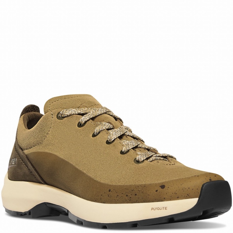 Brown Danner Caprine Low Suede Women's Hiking Shoes | 66738