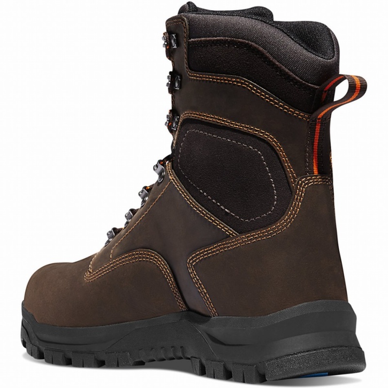 Brown Danner Crafter Men's Work Boots | 49925